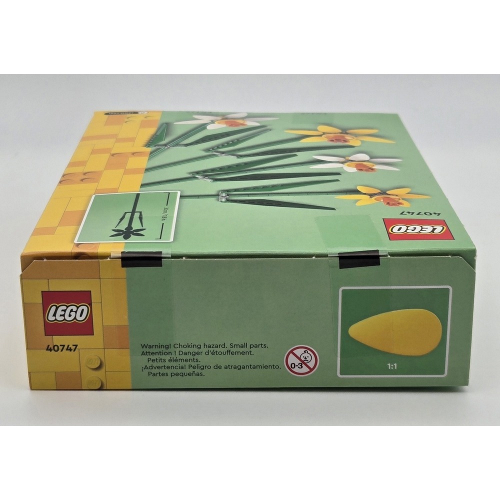 Lego 40747 Daffodils Botanical Collection Flower Building Set‎ New Sealed - Picture 6 of 6